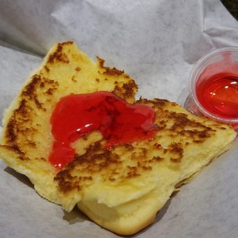 Liliha Bakery - Grilled butter roll with nuclear jelly, so much better than toast! - Bakeries Near Me - Honolulu, Hawaii Liliha Bakery - Grilled butter roll with nuclear jelly, so much better than toast! - Bakeries Near Me - Honolulu, Hawaii