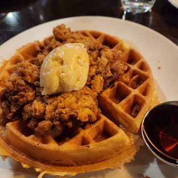 Peck & Plume - Chicken and waffles - American Near Me - Cary, North Carolina Peck & Plume - Chicken and waffles - American Near Me - Cary, North Carolina