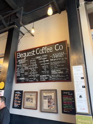 Menu photo 2 Bequest Coffee Mill Creek, WA