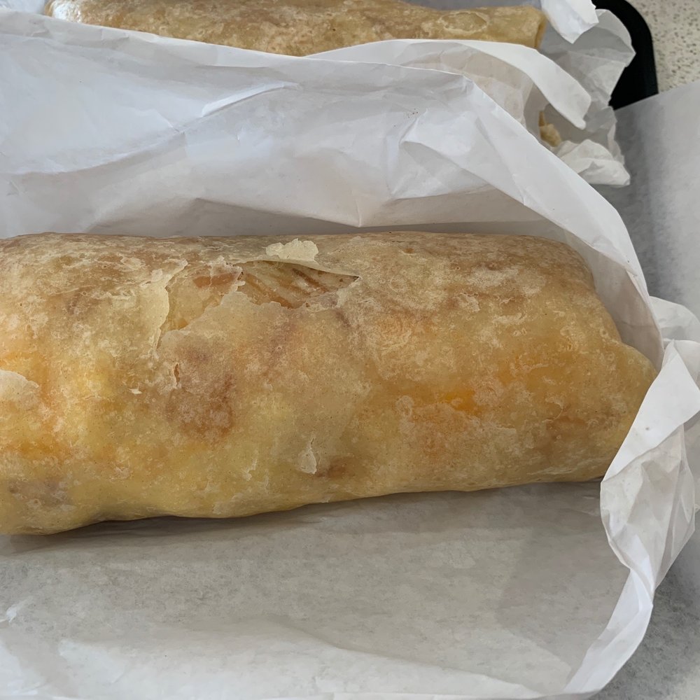 Burger Basket - Breakfast Burrito with ham and bacon - Burgers Near Me - Corona, California Burger Basket - Breakfast Burrito with ham and bacon - Burgers Near Me - Corona, California