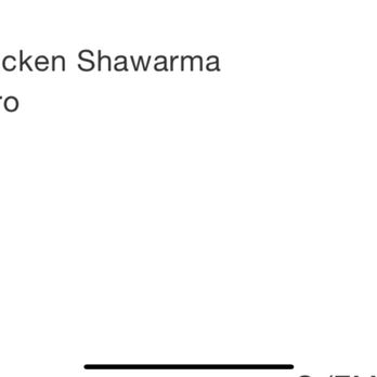 Big Daddy’s Shawarma - Receipt - Mediterranean Near Me - Studio City, California
