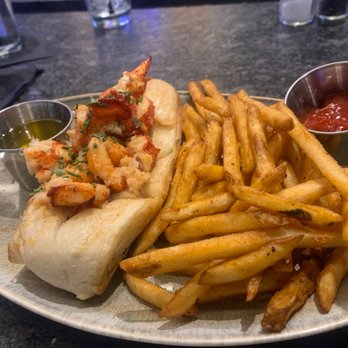 Pier 48 - Hot lobster roll - Seafood Near Me - Indianapolis, Indiana