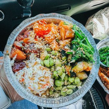 Peter's Kitchen - Shoyu Salmon and Tuna - Ramen Near Me - Silverdale, Washington