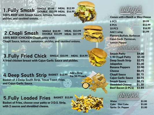 Menu photo 2 Fully Smash Columbus , TX