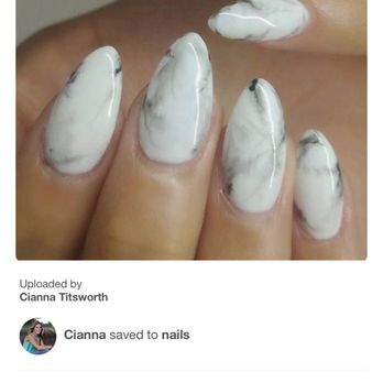 Nail Bar - This is an almond shape. - Nail Salons Near Me - Menifee, California