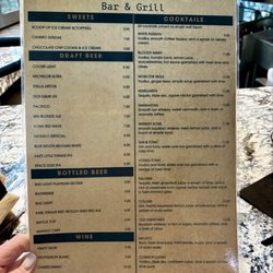 Iron Triangle Bar and Grill - The regular menu