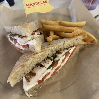 Mandolas Italian Kitchen - Caprese panino with chicken - Italian Near Me - Oldsmar, Florida