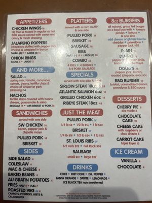 Menu photo 4 Doug's Steak and BBQ Monticello, UT Menu photo 4 Doug's Steak and BBQ Monticello, UT