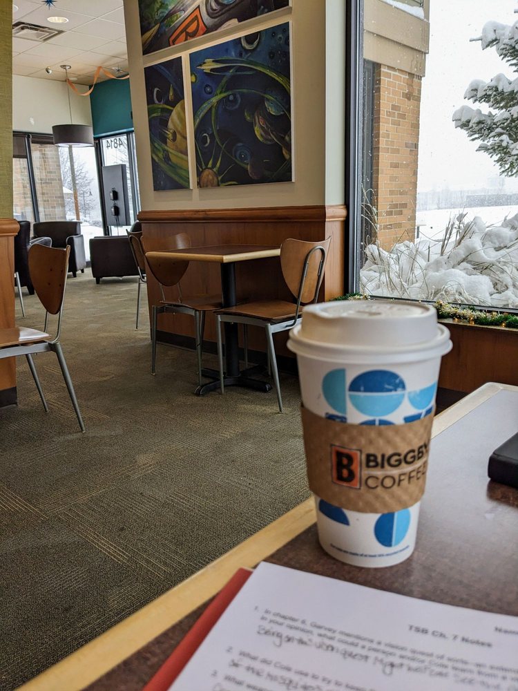 Social spots from BIGGBY COFFEE