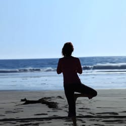 Photo of Seasons In Malibu - Malibu, CA, US. Yoga on the Beach at Seasons in Malibu