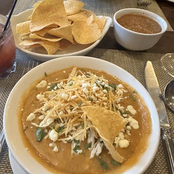 Ledges Restaurant - Chicken tortilla soup - special item on Cinco de Mayo menu - American Near Me - North Conway, New Hampshire