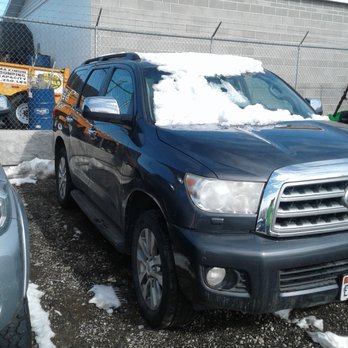 Af Collision Repair - tow company image. It was towed down to the shop early Feb. - Body Shops Near Me - American Fork, Utah