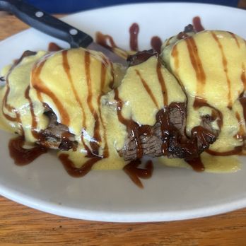 The Breakfast Nook - Brisket Benedict - Breakfast & Brunch Near Me - Wareham, Massachusetts