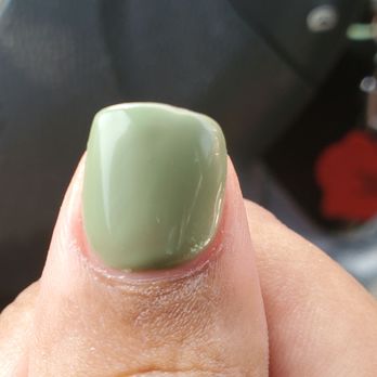 Posh Nails & Spa - You could clearly see the nail is not straight. - Waxing Near Me - Riverside, California Posh Nails & Spa - You could clearly see the nail is not straight. - Waxing Near Me - Riverside, California