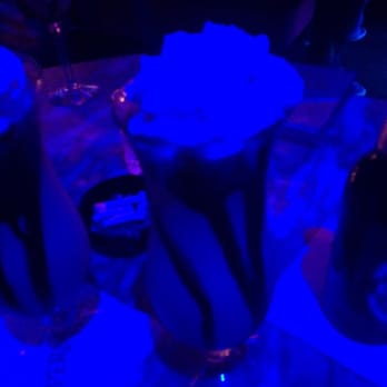 Fireside Lounge - Mudslide under black light. Yummy! - Bars Near Me - Reno, Nevada