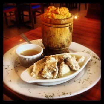 El Rinconcito De Santa Barbara - Mofongo, pollo al ajillo (garlic chicken) - Latin American Near Me - Hialeah, Florida