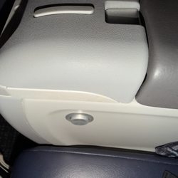 American Airlines - Wife's working recline button