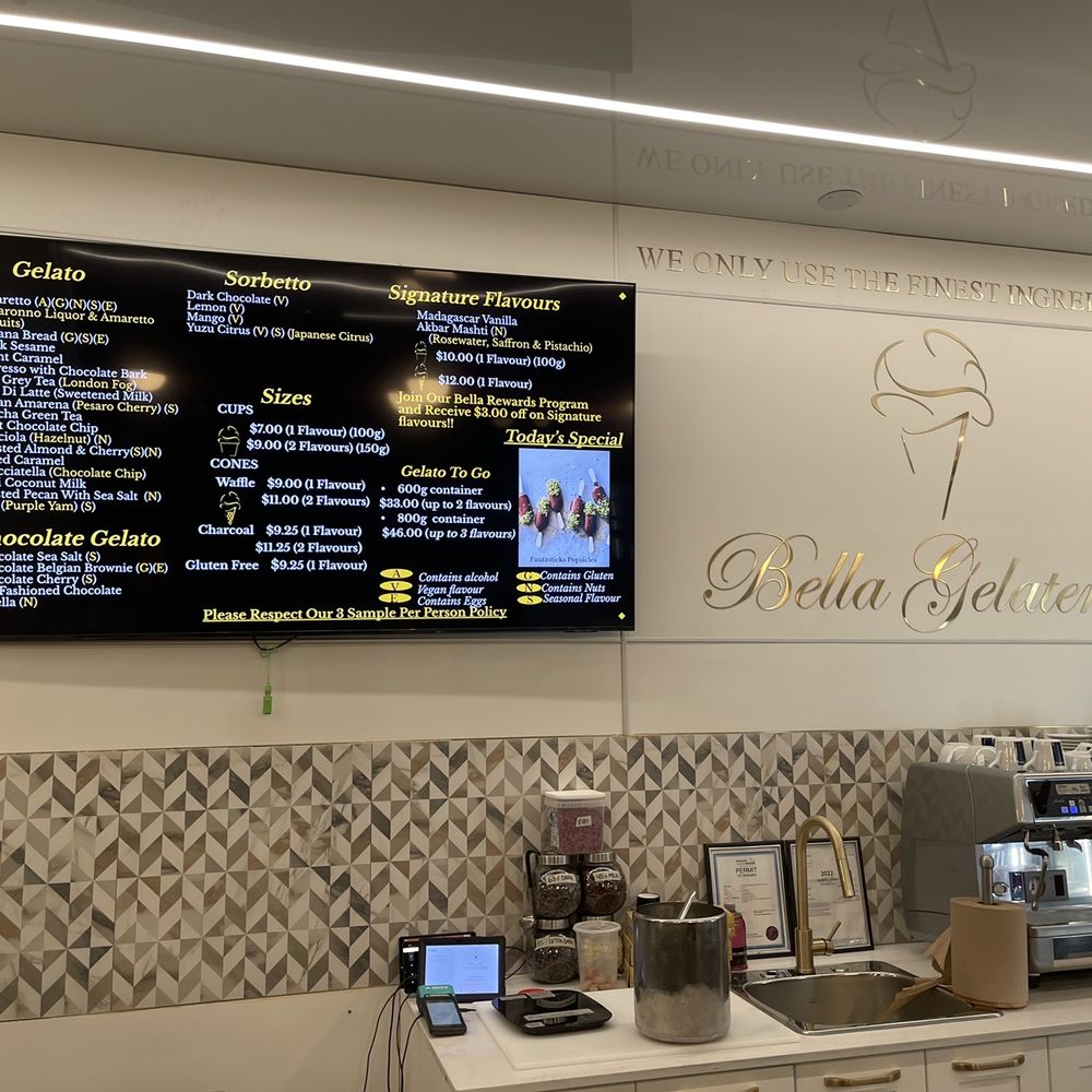 Bella Gelateria - Ice Cream & Frozen Yogurt Near Me - Vancouver, British Columbia