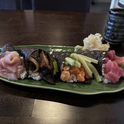 Hokkaido Hibachi & Sushi - hand rolls