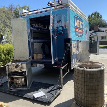 Metz Air Control - Out with the old - Heating & Air Conditioning/HVAC Near Me - Chino, California Metz Air Control - Out with the old - Heating & Air Conditioning/HVAC Near Me - Chino, California