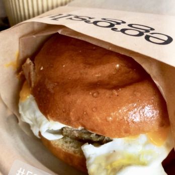 Eggslut - Sausage, Egg & Cheese - Breakfast & Brunch Near Me - Los Angeles, California Eggslut - Sausage, Egg & Cheese - Breakfast & Brunch Near Me - Los Angeles, California