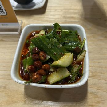 Ten Second Yunnan Rice Noodle - Spicy & Sour Cucumber 酸辣黄瓜 - Noodles Near Me - Upper Arlington, Ohio Ten Second Yunnan Rice Noodle - Spicy & Sour Cucumber 酸辣黄瓜 - Noodles Near Me - Upper Arlington, Ohio