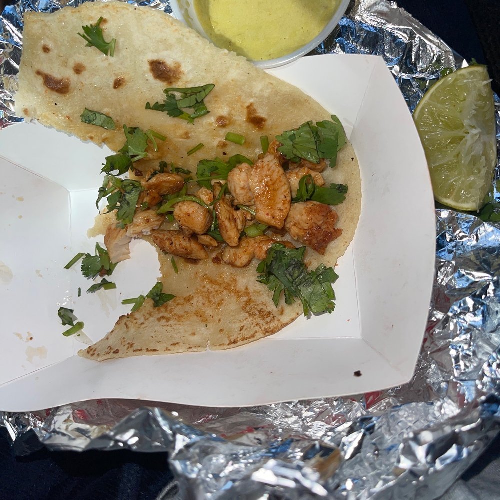 Chicken fajita taco Chicken fajita taco