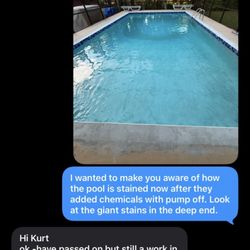 The Pool Repair Guy - Any questions where I was seeing problems pop up were met with a work in process response