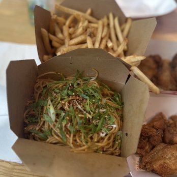 Shlap Muan - Garlic Noodles and Fries. - Cambodian Near Me - Monrovia, California Shlap Muan - Garlic Noodles and Fries. - Cambodian Near Me - Monrovia, California