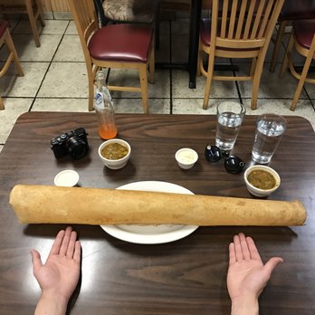 India Café - Paper dosa $9.99 - Indian Near Me - Bloomington, Minnesota