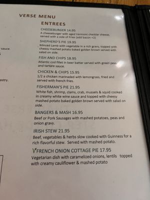 Menu photo 3 Step-Childe Harold Washington, DC, DC