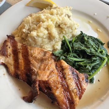 Pasta Loft Restaurant - Maple glazed salmon - Pizza Near Me - East Hampstead, New Hampshire