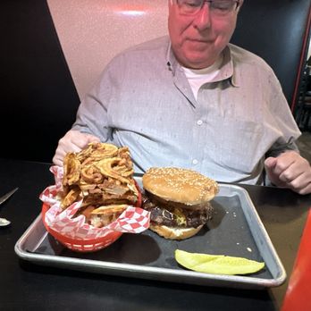 Big R's BBQ - Cattleman's Burger side of Suzie Q's 1/2 brick of fries. - Barbeque Near Me - Joplin, Missouri