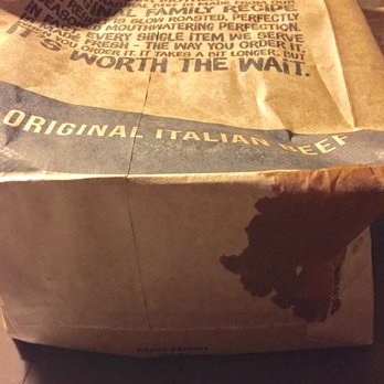 Buona - Thanks for leaking sauce all over my car seat on my brand-new $44,000 car - Sandwiches Near Me - Algonquin, Illinois