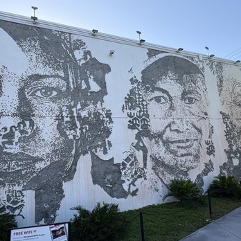 Wynwood Walls - Etched in the stucco of the wall/mural located in the courtyard. - Public Art Near Me - Miami, Florida Wynwood Walls - Etched in the stucco of the wall/mural located in the courtyard. - Public Art Near Me - Miami, Florida