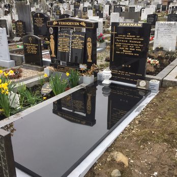 Harrison Burnell - Black granite covering slab - Funeral Services & Cemeteries Near Me - Dublin, D Harrison Burnell - Black granite covering slab - Funeral Services & Cemeteries Near Me - Dublin, D