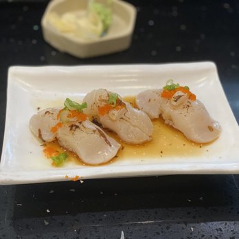 Wabi Sabi - Scallop Sushi very fresh! - Sushi Bars Near Me - Eastvale, California Wabi Sabi - Scallop Sushi very fresh! - Sushi Bars Near Me - Eastvale, California