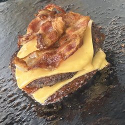 Mo Diggity Dogs - Double Bacon Cheese Burger