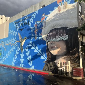 Cascade Theatre - Mural On Side Of Building - Music Venues Near Me - Redding, California