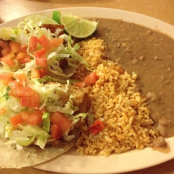 El Merendero - Battered fish taco plate with rice and beans. Delicious. - Mexican Near Me - La Verne, California El Merendero - Battered fish taco plate with rice and beans. Delicious. - Mexican Near Me - La Verne, California