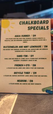 Menu photo 4 Aqua Tampa, FL