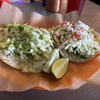 La Torta Loca - Silverback taco (left) fish taco (right) - Mexican Near Me - Florence, Kentucky