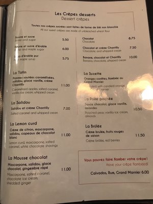 Menu photo 4 Le Billig Quebec City, QC