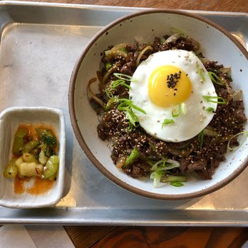 Bopbox - Bulgogi with egg - Asian Fusion Near Me - Seattle, Washington
