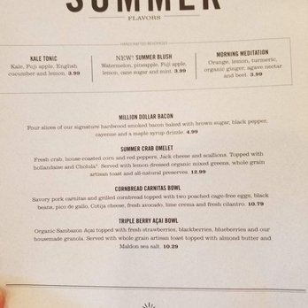 First Watch - Summer Breakfast Menu - Breakfast & Brunch Near Me - Glendale, Arizona