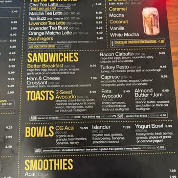 Better Buzz Coffee San Marcos - Menu inside - Coffee & Tea Near Me - San Marcos, California Better Buzz Coffee San Marcos - Menu inside - Coffee & Tea Near Me - San Marcos, California