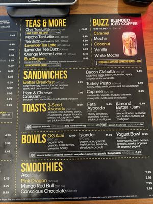 Menu photo 2 Better Buzz Coffee San Marcos San Marcos, CA