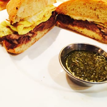 Beatrix - Pot Roast and Egg Sandwich with Jalapeño Relish - New American Near Me - Chicago, Illinois Beatrix - Pot Roast and Egg Sandwich with Jalapeño Relish - New American Near Me - Chicago, Illinois