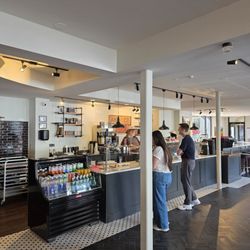 Flatiron Coffee Bar - Interior of the coffee shop