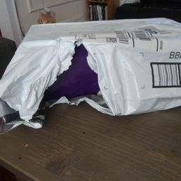 A package of mine delivered to the lobby. Neighbors had to make sure they didn't want it first.